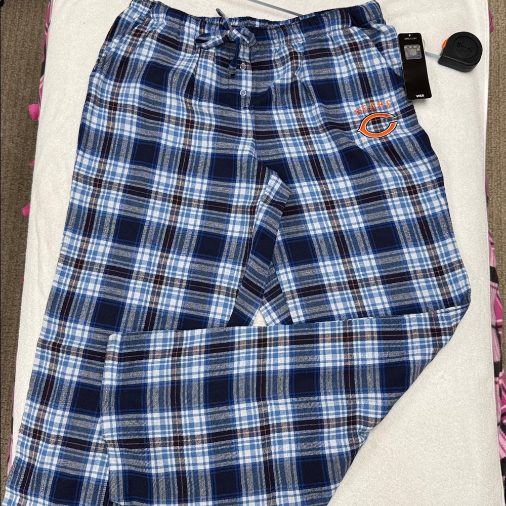 NFL men’s flannel Chicago Bears lounge pants